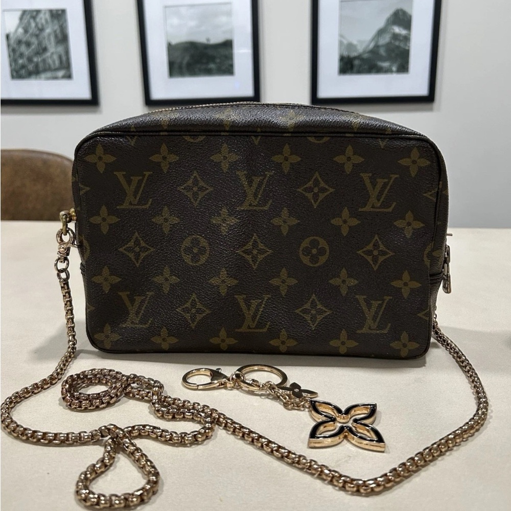Louis Vuitton Brown Monogram Crossbody Bag